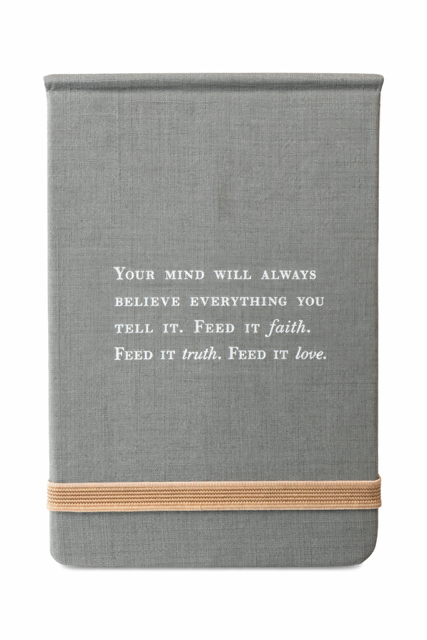 Faith Truth Love Fabric Notebook