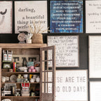 Good Old Days Art Print - Grey Wood