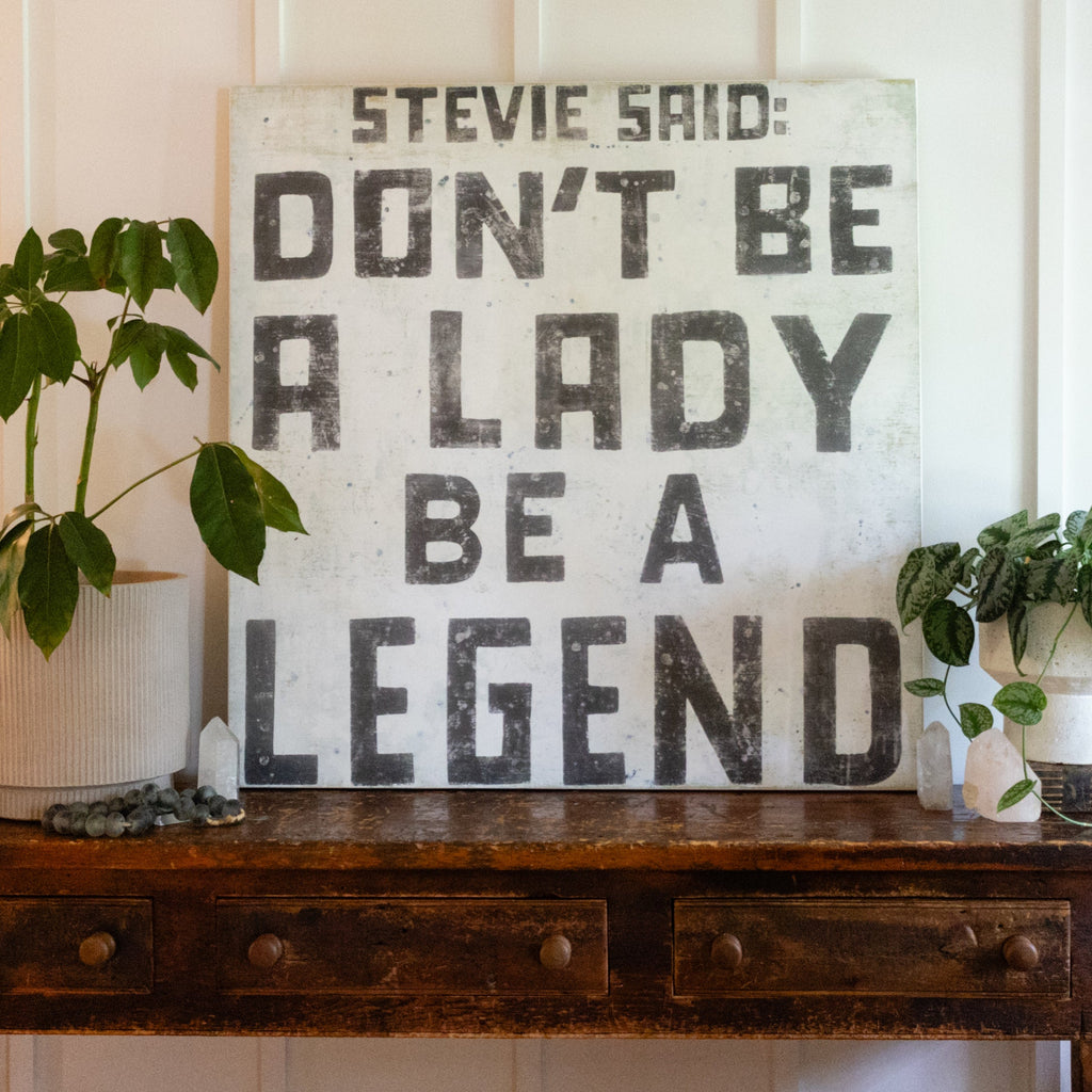 Stevie Said Art Print - Gallery Wrap