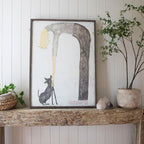 Old Friends Art Print - Grey Wood