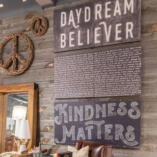 Daydream Believer Art Print in Black