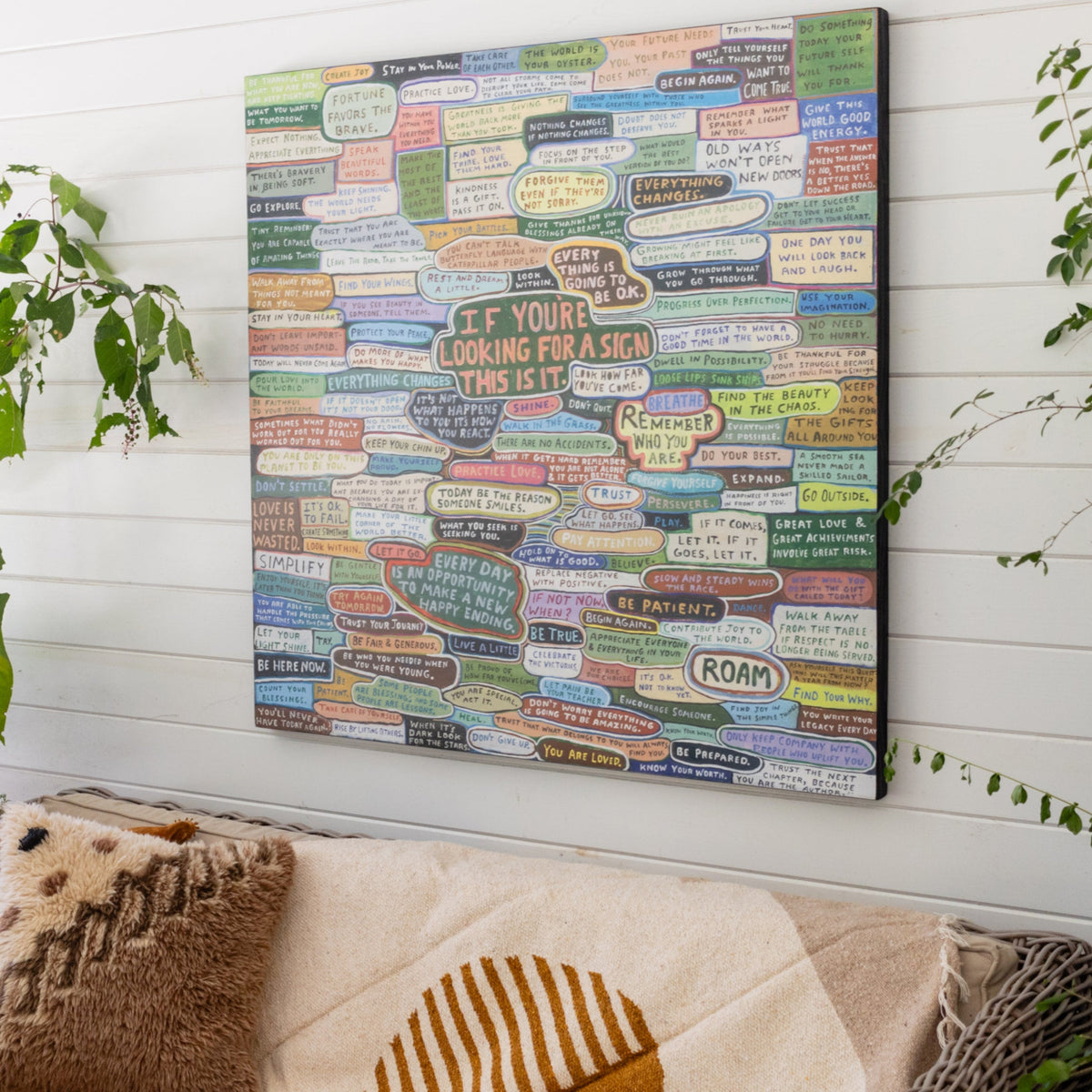 If You Are Looking For A Sign Art Print - Gallery Wrap