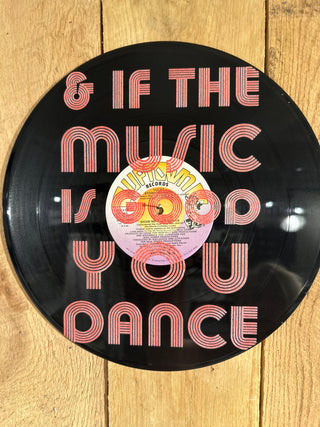 & If The Music Is Good Vinyl Record