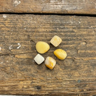 Tumbled Gemstone - Yellow Adventurine- Set of 100