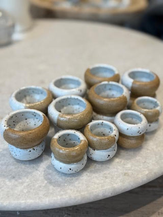 Ceramic Mini Bubble Vase- Assorted Set of 24