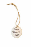 To The Moon & Back Ceramic Ornament Set of 12