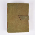 Scratched Leather Journals - Olive