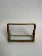 Brass Standing Frame 3.5x2.5 – Horizontal