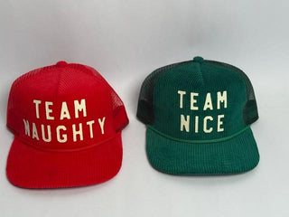 "Team Nice" Corduroy Trucker Hat
