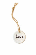 Love Ceramic Ornament Set of 12