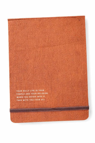 Your Daily Life Fabric Notebook-6"x8"