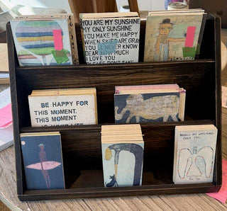 Three Shelf Journal Display