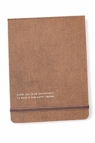 Every Day Is An Opportunity Fabric Notebook-6"x8"