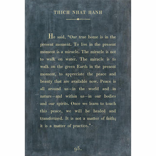 Thich Nhat Art Print