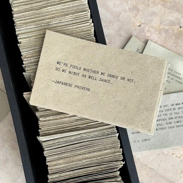365 Gathered Thoughts Box - 1st Edition