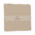 10x10 Handmade Cotton Paper Bundle - Oat