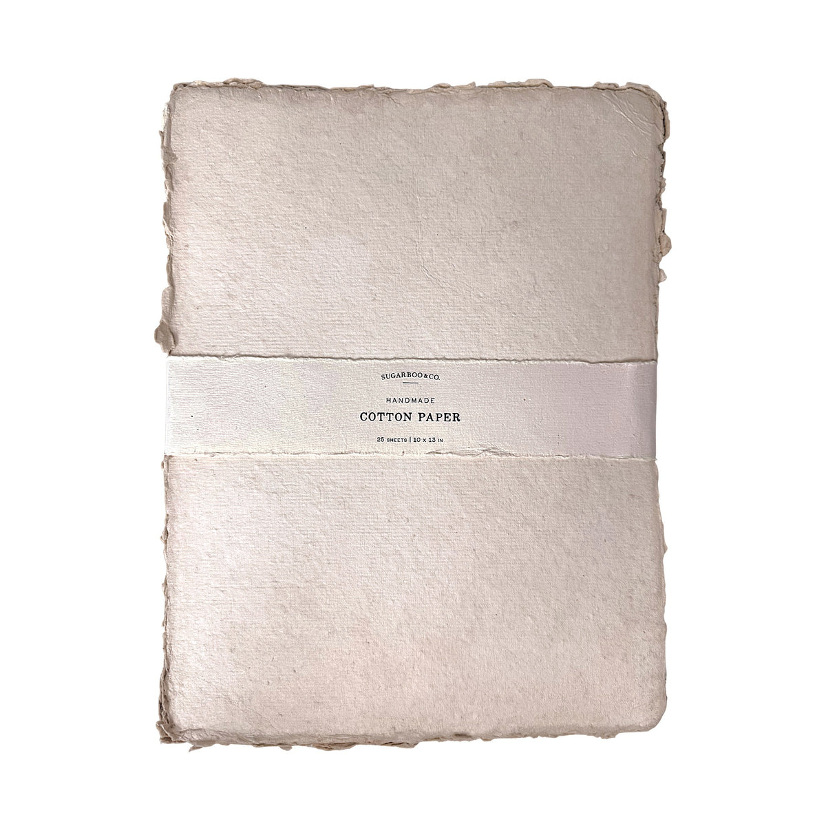 10x13 Handmade Cotton Paper Bundle - Flax