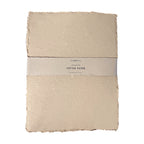 10x13 Handmade Cotton Paper Bundle - Oat