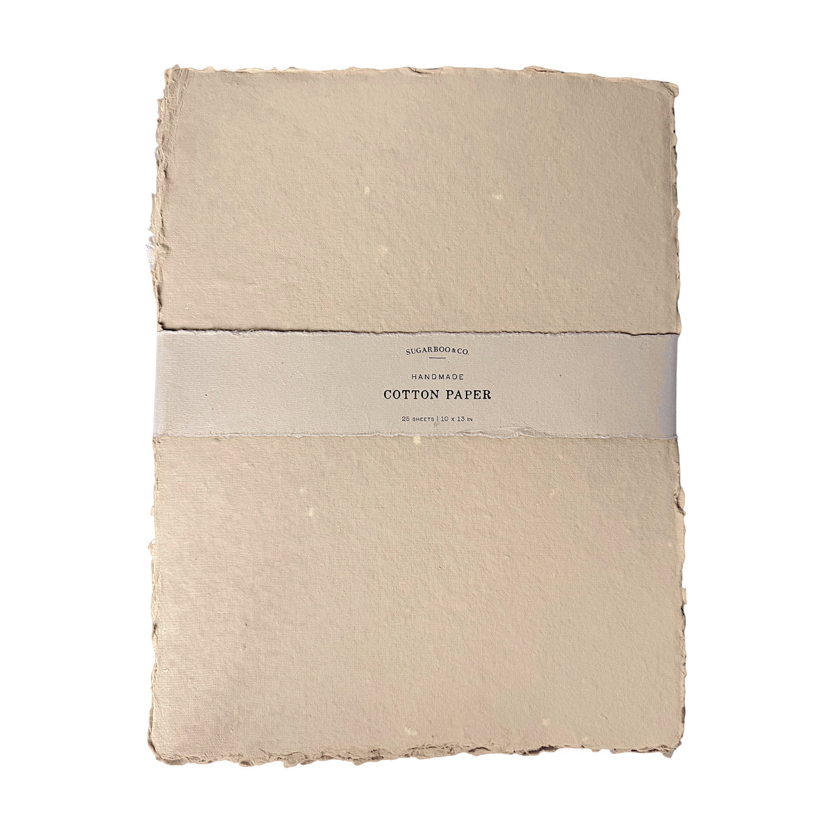 10x13 Handmade Cotton Paper Bundle - Oat