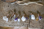 Crystal  & Stone Accent Keychain - Assorted Set of 24