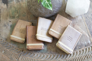 ***Mini Think, Speak, Write Leather Journal