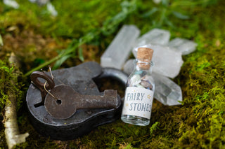 Fairy Stones in a Bottle - Set of 16 - 2.5"