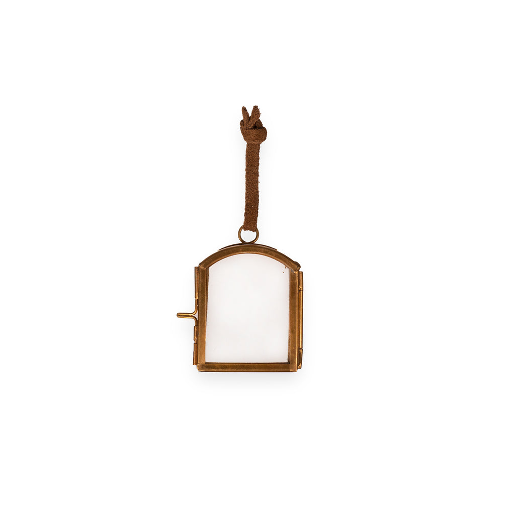 Window Pane Brass Hanging Frame 1.5x2