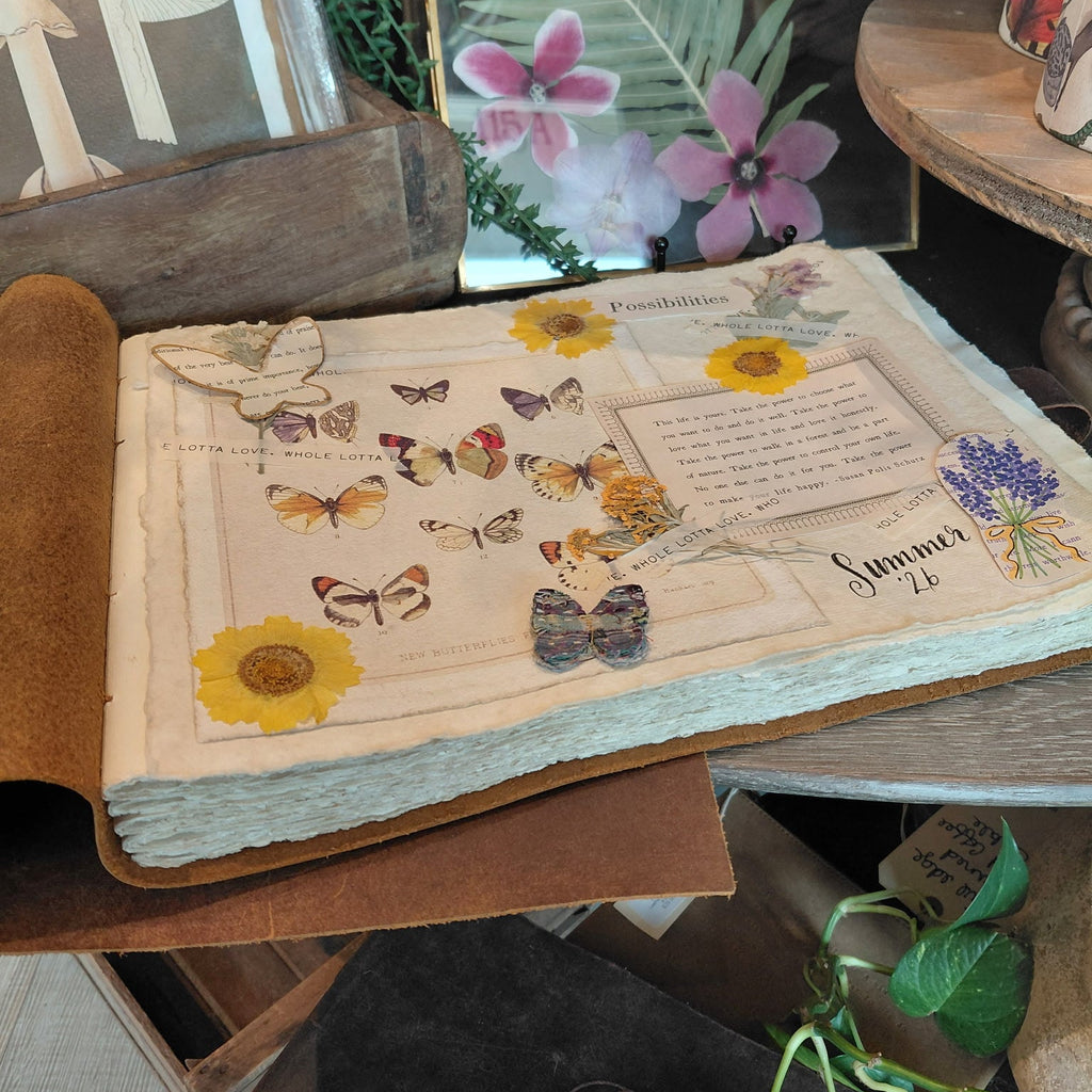 Our Adventure Leather Story Keeper 14x10 - Fawn