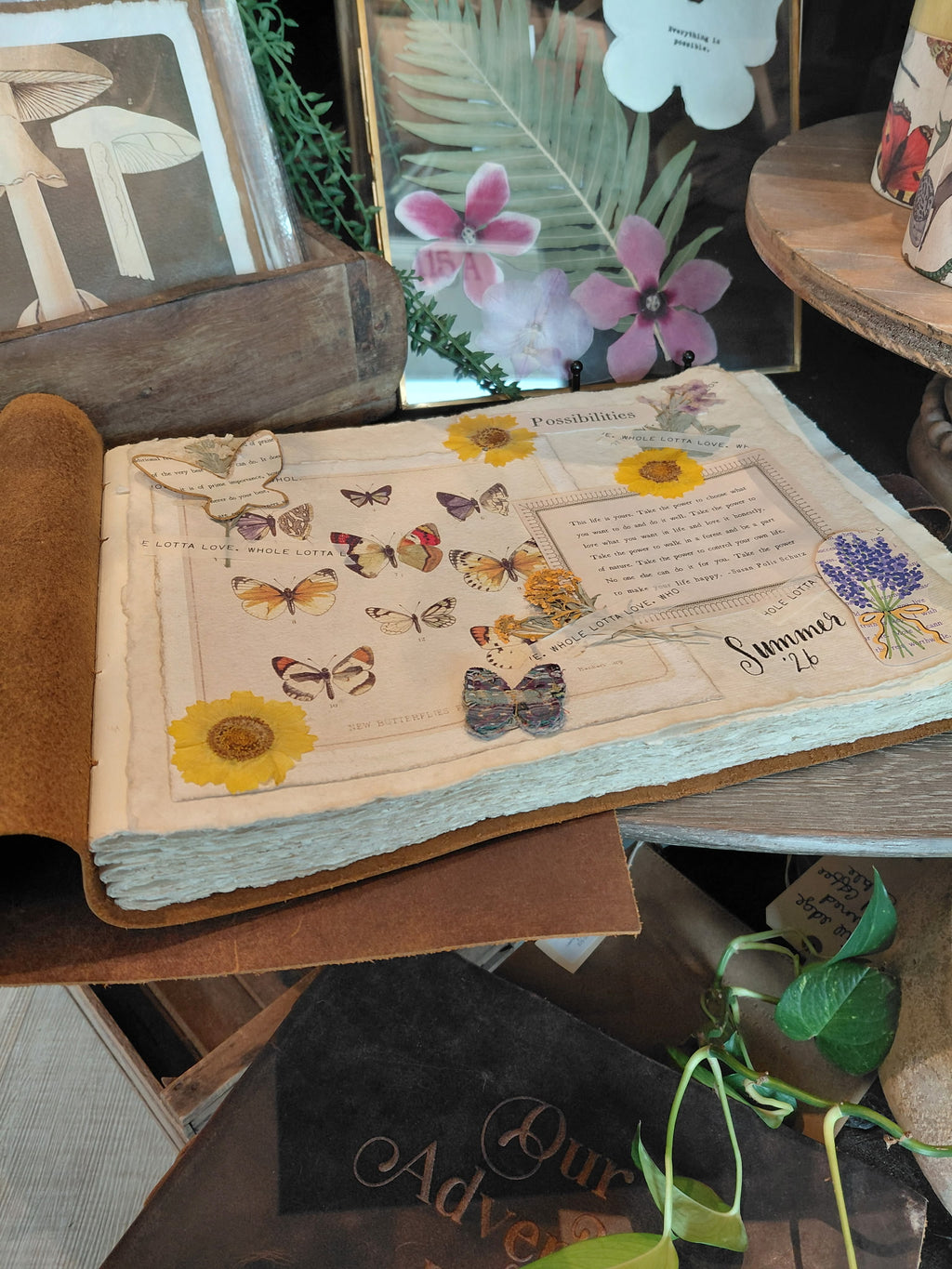 Our Adventure Leather Story Keeper 14x10 - Slate
