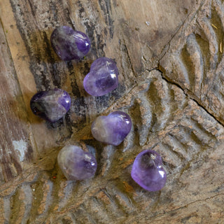 Mini Stone Hearts -Assorted Set of 36