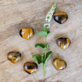 Mini Stone Hearts -Assorted Set of 36