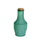 Frosted Glass Bottles - Set of 5