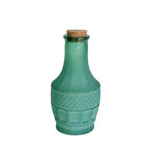 Heirloom Frosted Glass Bottles - Set of 5