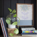 Ode to Rumi Art Poster - 12x16