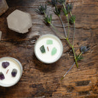 Aventurine Crystal Candle - 11oz