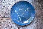 Pisces Round Decoupage Plate - 4in