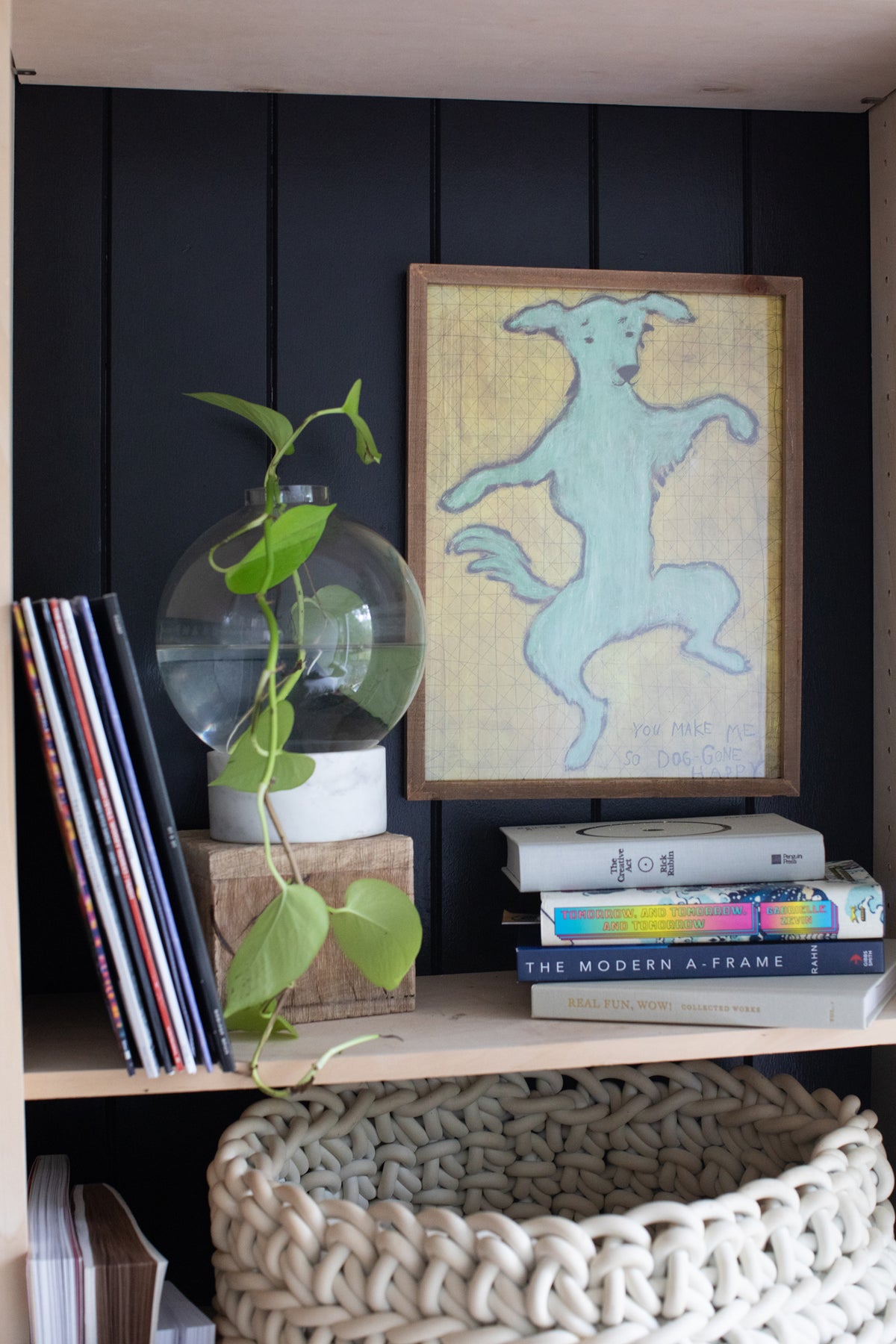 Natural Wood Frame
