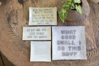 Good Things Rectangle Decoupage Plate