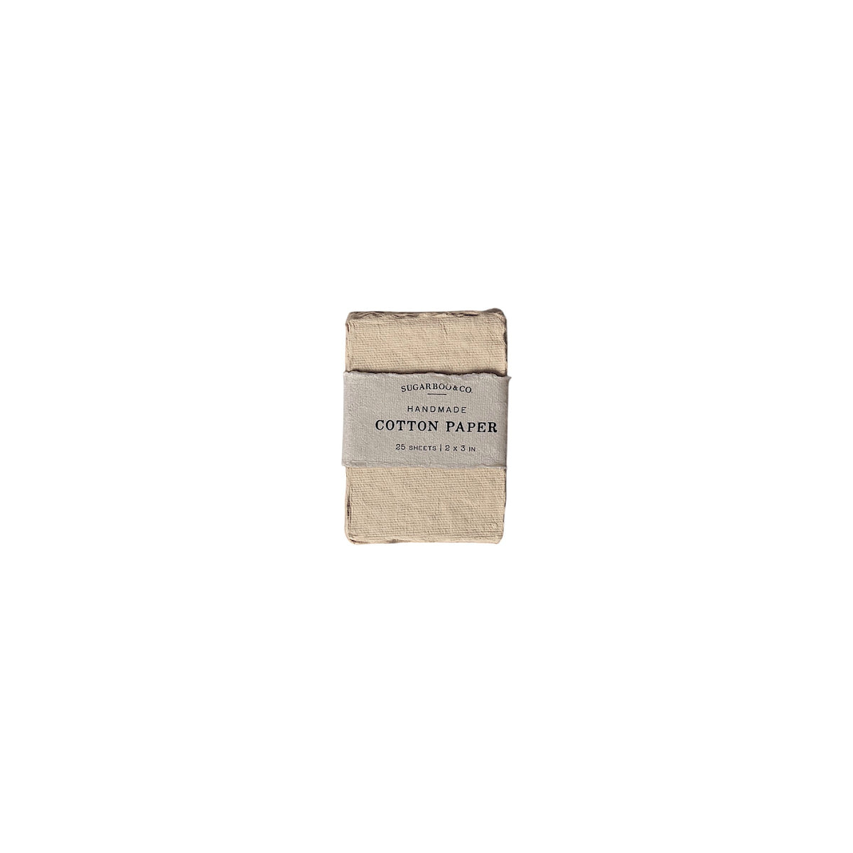 2x3 Handmade Cotton Paper Bundle - Oat