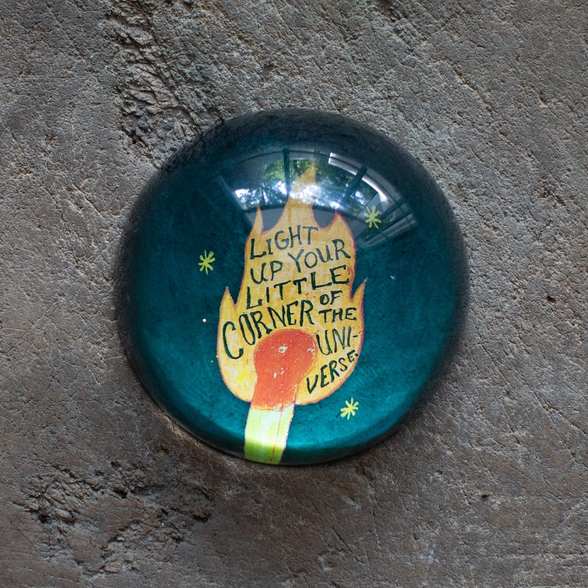 Light Up Your Little Corner Paperweight