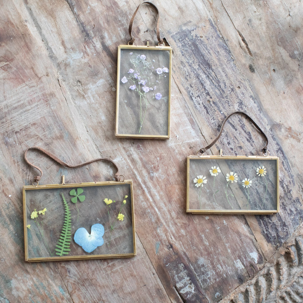 Brass Hanging Frame 5x3 – Horizontal