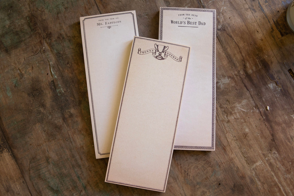 Mr. Fabulous Skinny Notepad