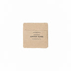 3x3 Handmade Cotton Paper Bundle - Oat