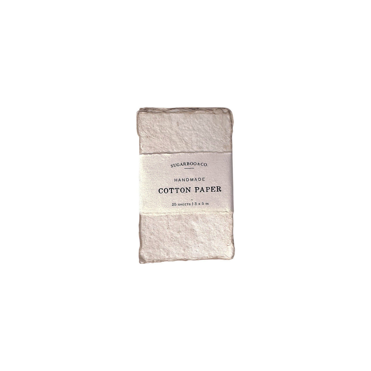 3x5 Handmade Cotton Paper Bundle - Flax
