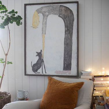 Old Friends Art Print - Grey Wood