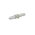 White Opal 6 Huggie Hoop
