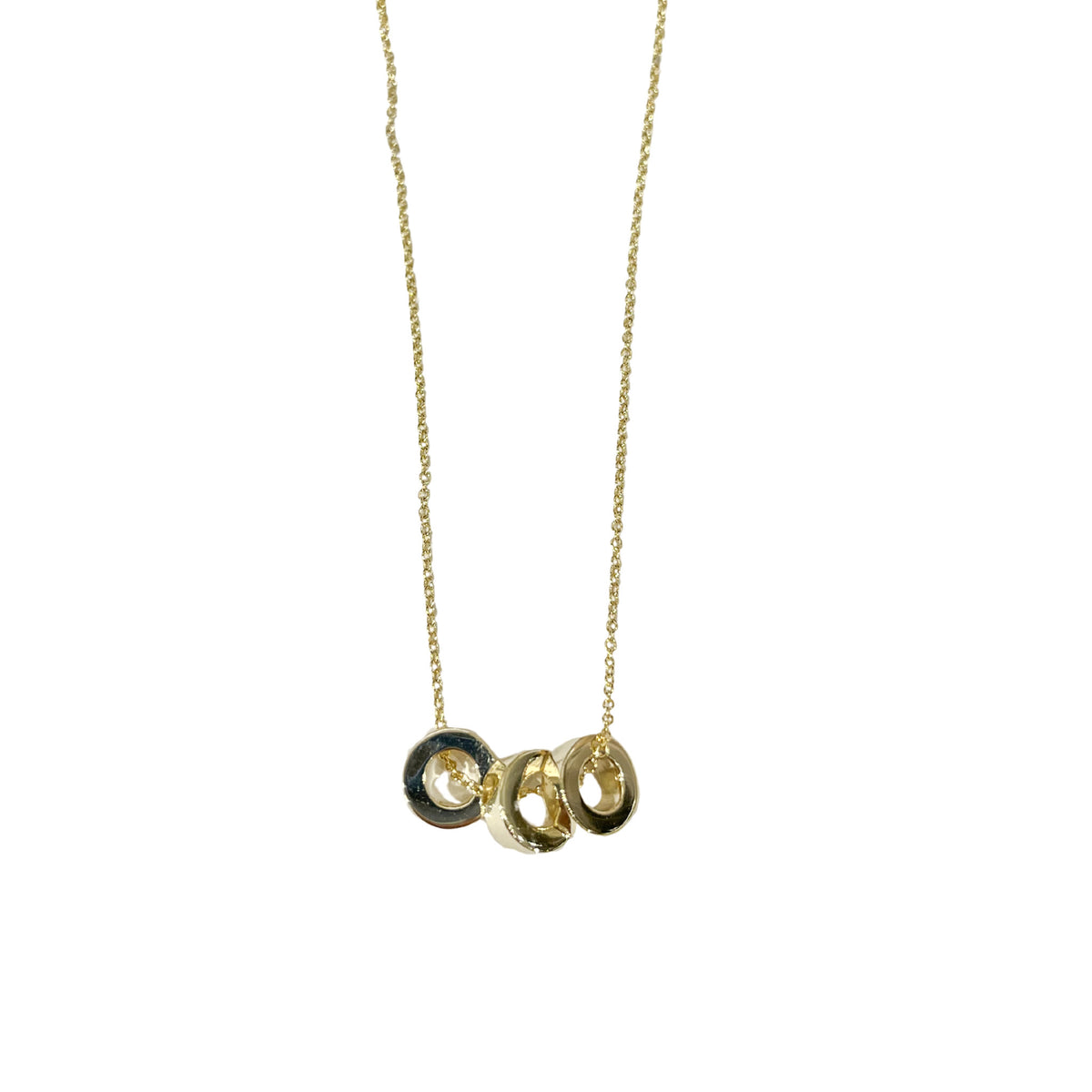 3 Ring Necklace
