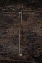 ***Gold Plated Evil Eye Necklace with Opal 16"