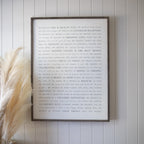 Sugarboo Manifesto Art Print - Grey Wood