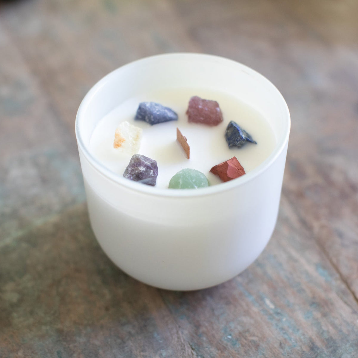 Chakra Crystal Candle - 11oz